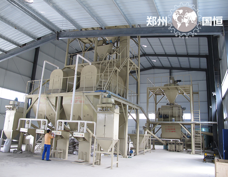 全自動(dòng)保溫砂漿生產(chǎn)線